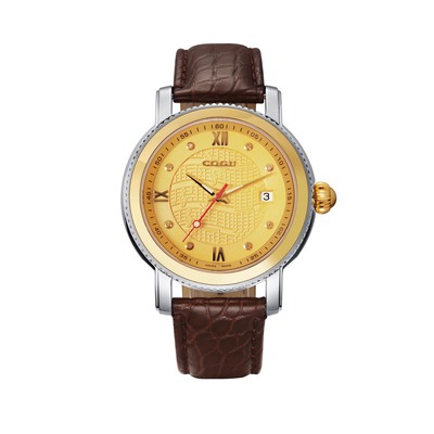 COGU 音乐家真钻足金机械腕表 C942G-24K