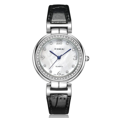 COGU贵族贝母石英女士腕表 C6108
